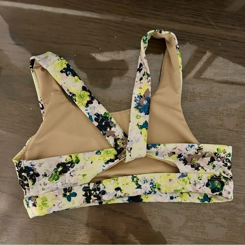 Floral Sports Bra Girls Size 8
